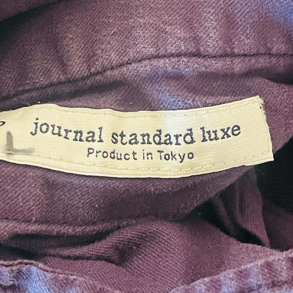 Journal Standard Luxe 100% Linen Cropped Harem Pants with Striped Cuffs