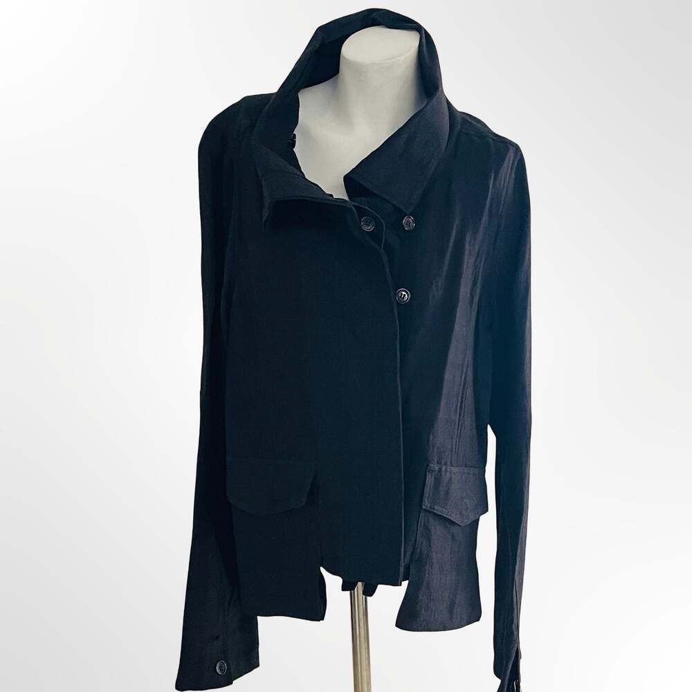 Moyuru Sensounico Avant-Garde Asymmetrical Black Jacket