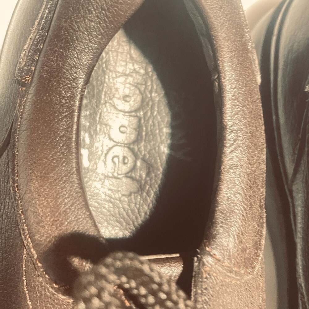 Propét Men's Brown Leather Comfort Casual Walking Shoes