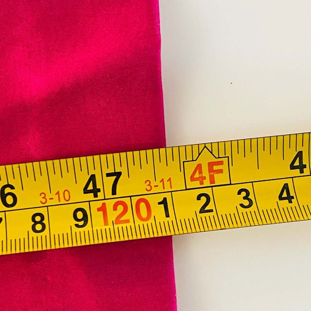 Hanifa Wide Leg Tailored Trousers in Hot Pink, Size XL