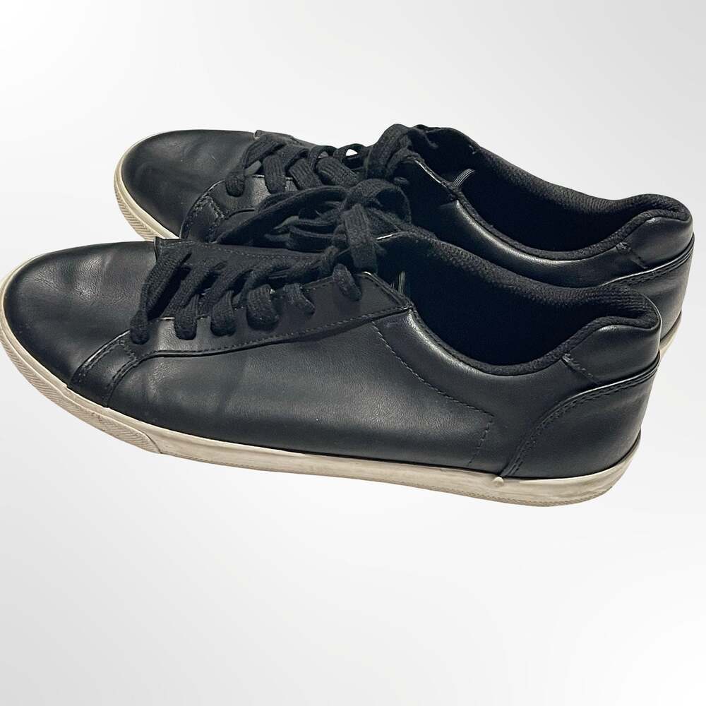 Goodfellow & Co. Men's Black Synthetic Leather Sneakers