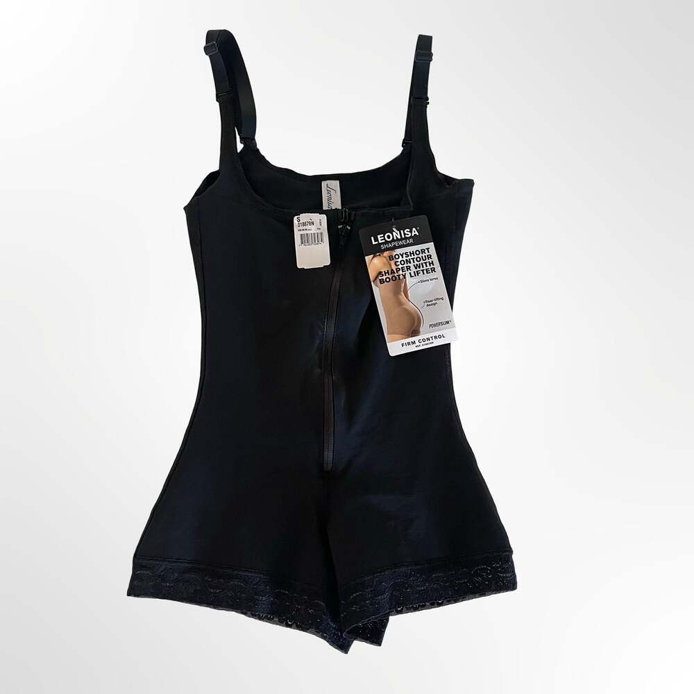 Leonisa Firm Control Boyshort Contour Shapewear with Booty Lifter Model 018678N