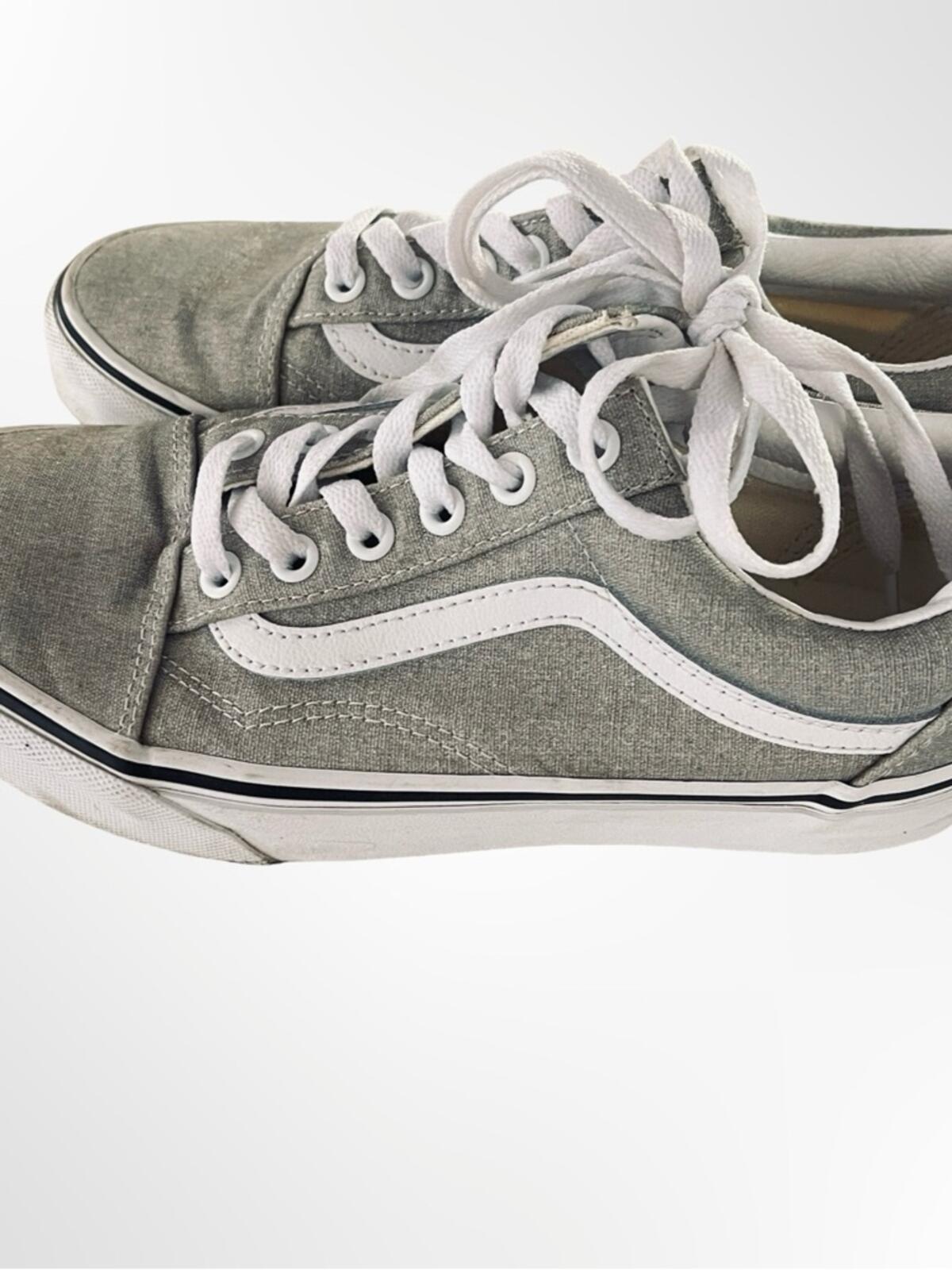 Women's Vans Low-Top Sneakers with White Stripe in size 7.5