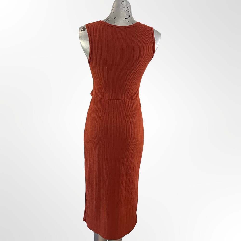 Lush stretchy midi summer dress in size L