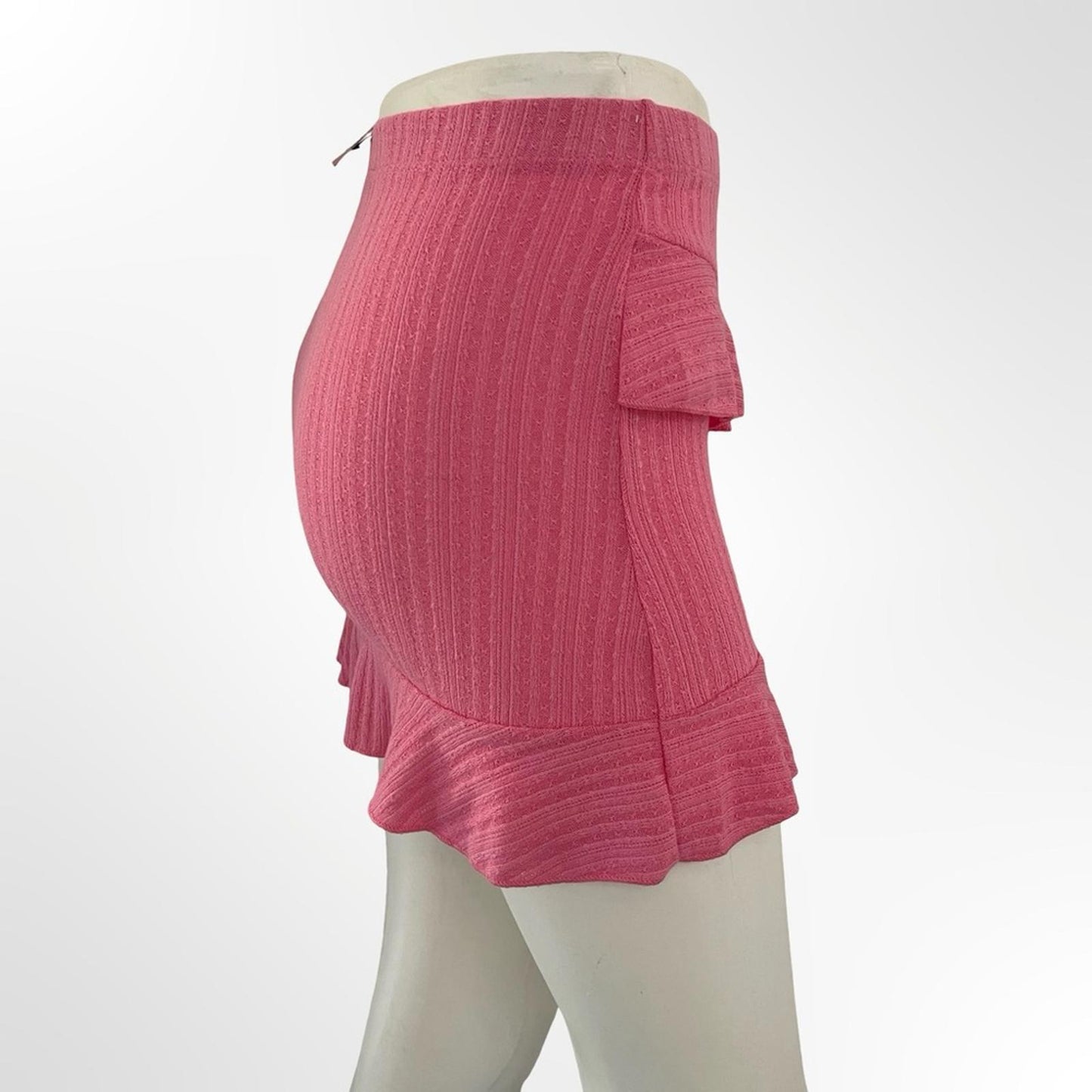 Fashion Nova Pink Ruffled Women's Skirt