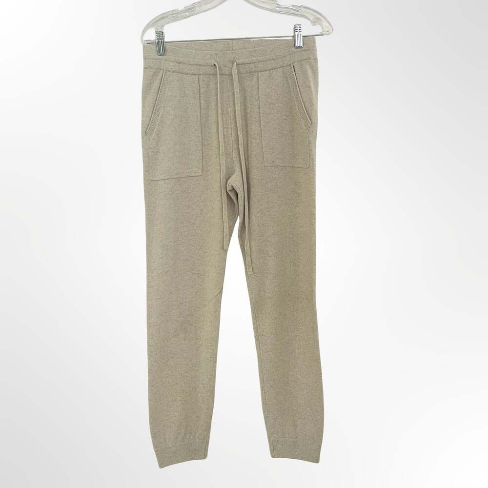 Splendid Collection Women's Cashmere Sweatpants Beige