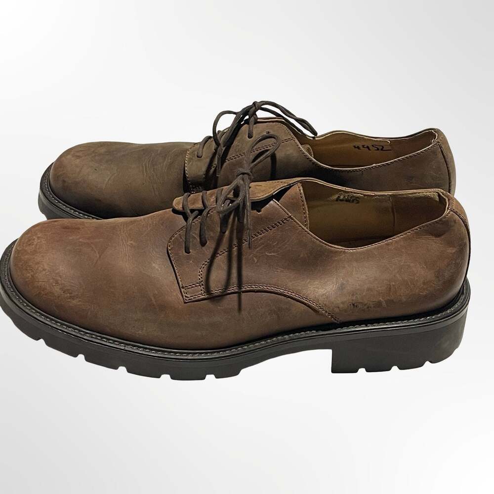 J.Crew Italian Leather Lug Sole Derby Shoes