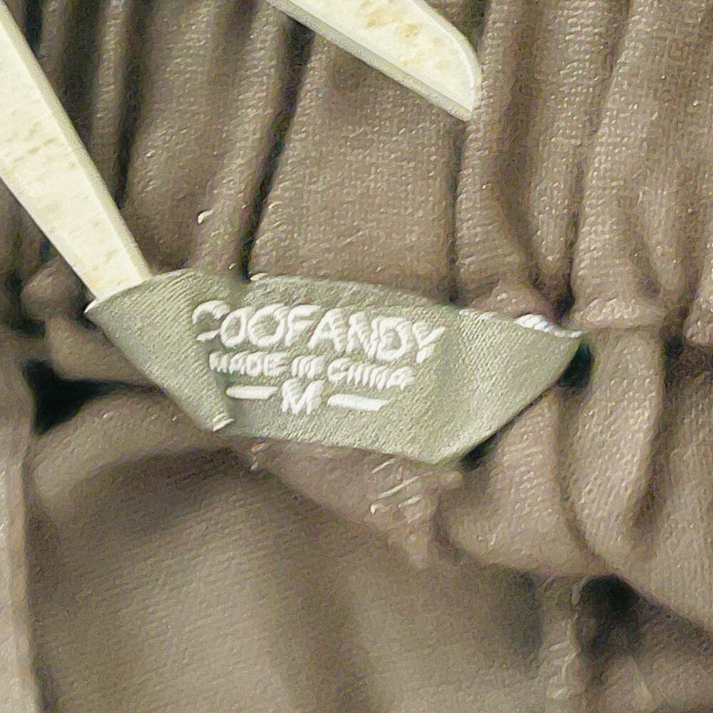 COOFANDY Men's Casual Linen Blend Elastic Waist Shorts