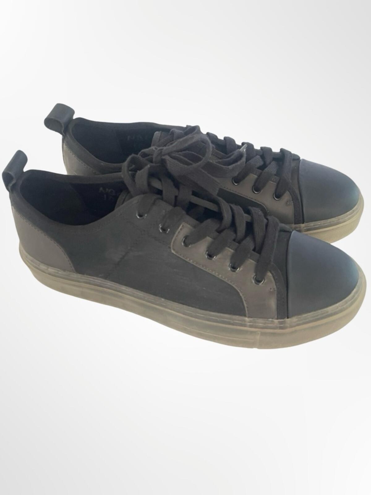 INC International Concepts Men's Black Low-Top Sneakers