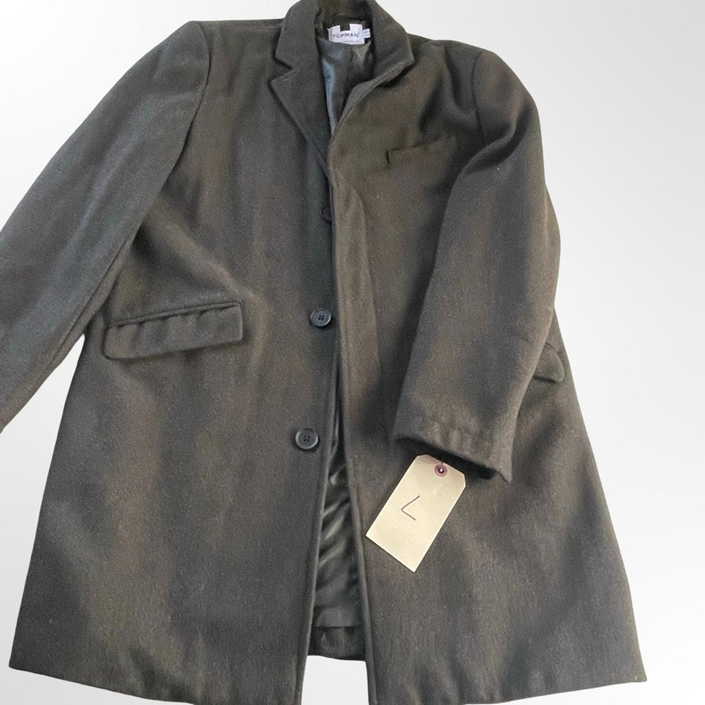 Topman Trench Coat in size Large NWOT