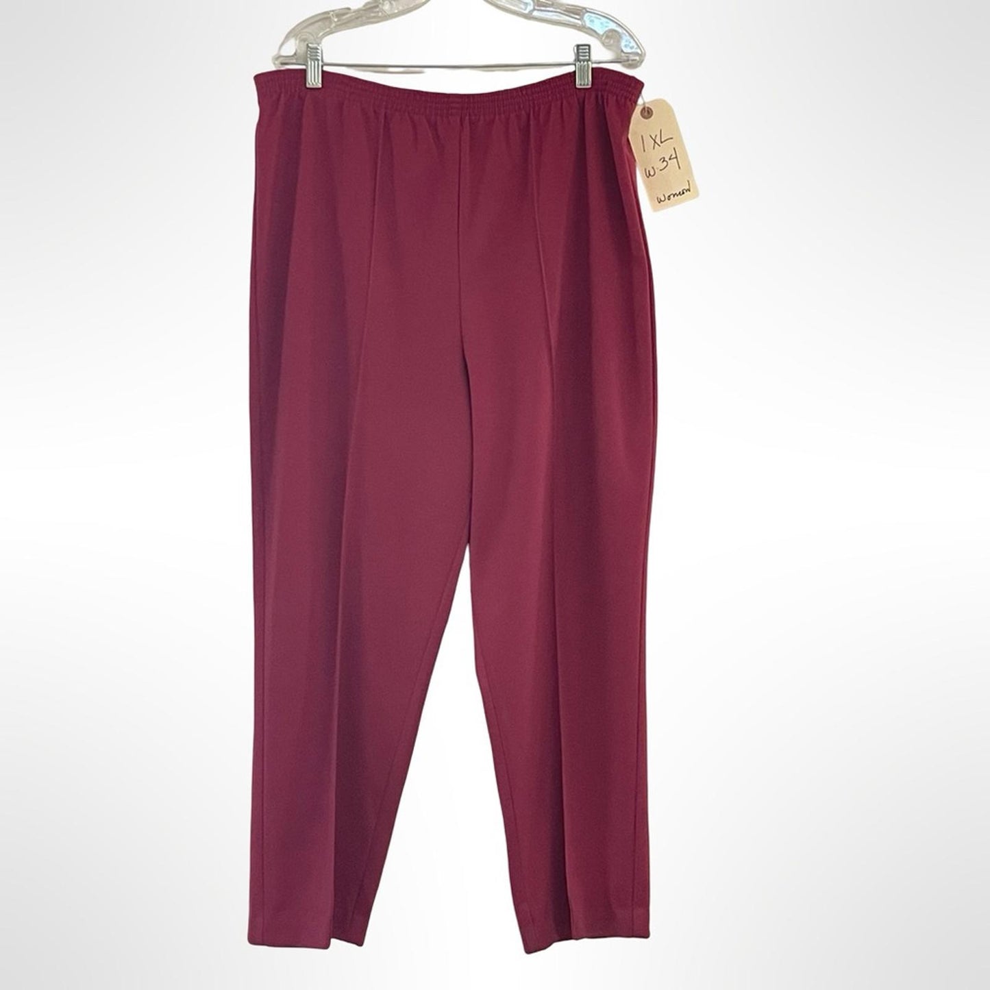 Blair Burgundy Trousers in size 14