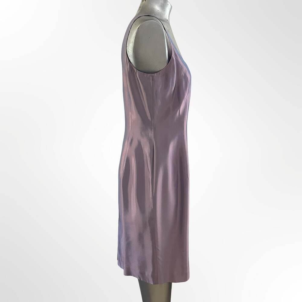 Jones New York Sleeveless Sheath Cocktail Dress Lavender Size 8