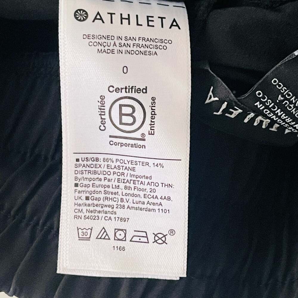 Athleta Black Wide-Leg Drawstring Lounge Pants