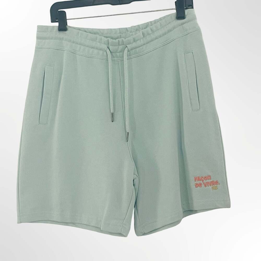 Original Favorites Facon De Vivre Embroidered Sweat Shorts