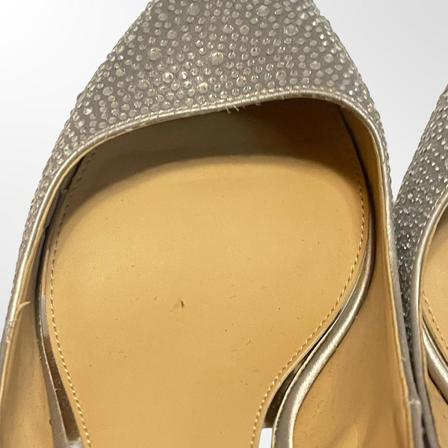Badgley Mischka  Rhinestone Pointed-Toe Pumps in size 11
