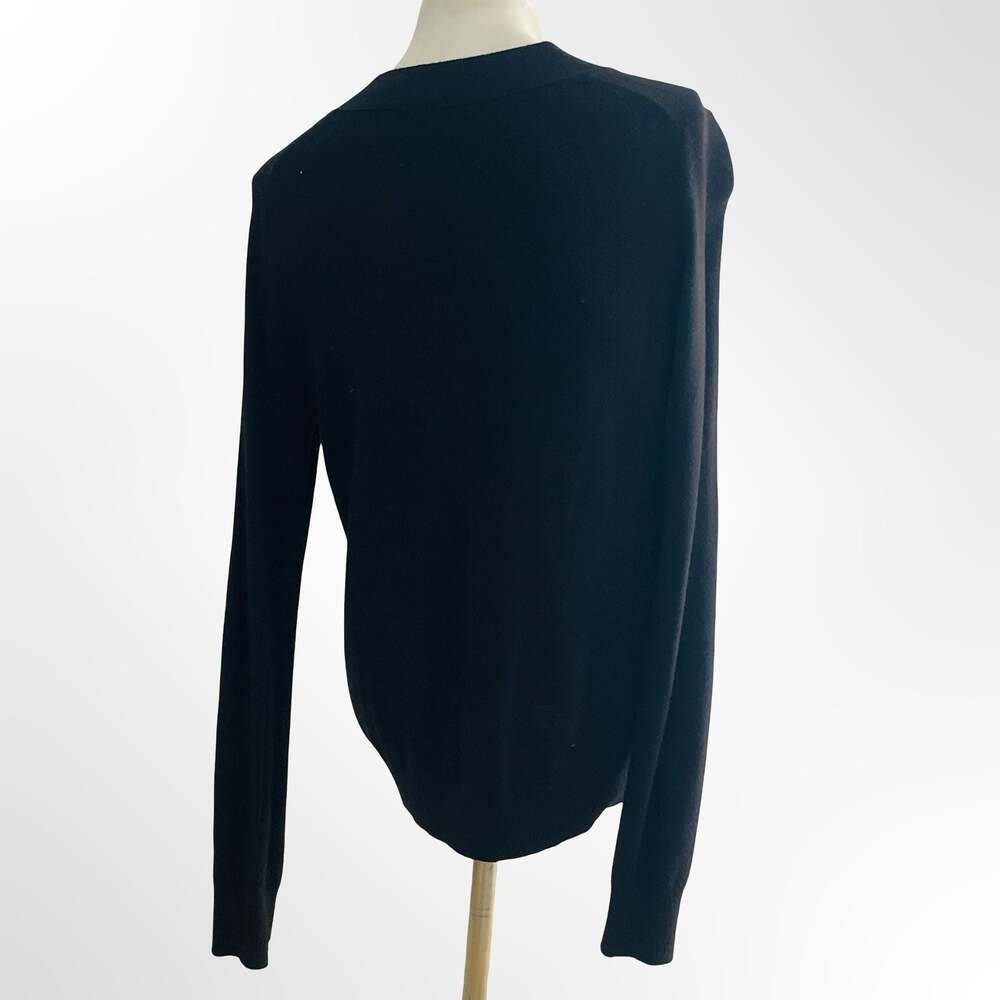 J.Crew V-neck cardigan sweater in extra-soft yarn, black