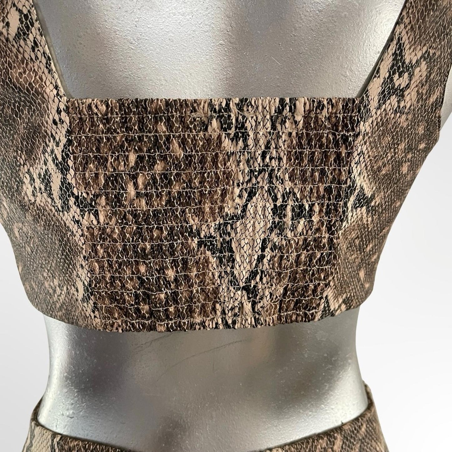Cute Forever 21 Brown Snake Print Set in size S