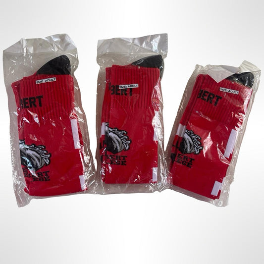 3 Pairs of Colbert College Soccer Socks NWT