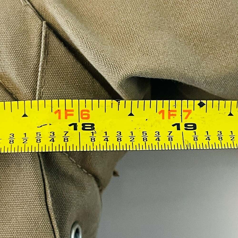 Sergio Valente Vintage Women's Khaki Sherpa Lined Utility Jacket Size S